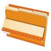 Pendaflex Interior File Folders, 1/3 Cut, Top Tab, Letter Size, Pink, 100 per Box (4210 1/3 PIN)(Orange)