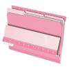 Pendaflex Interior File Folders, 1/3 Cut, Top Tab, Letter Size, Pink, 100 per Box (4210 1/3 PIN)(Pink)