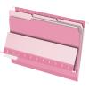 Pendaflex Interior File Folders, 1/3 Cut, Top Tab, Letter Size, Pink, 100 per Box (4210 1/3 PIN)(Pink)