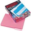 Pendaflex Interior File Folders, 1/3 Cut, Top Tab, Letter Size, Pink, 100 per Box (4210 1/3 PIN)(Pink)