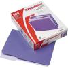 Pendaflex Interior File Folders, 1/3 Cut, Top Tab, Letter Size, Pink, 100 per Box (4210 1/3 PIN)(Violet)