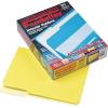 Pendaflex Interior File Folders, 1/3 Cut, Top Tab, Letter Size, Pink, 100 per Box (4210 1/3 PIN)(Yellow)