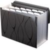 Pendaflex Sliding Cover Expanding File, 13 pockets, Letter Size, Black (2327)(Letter)