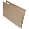 EarthWise by Pendaflex 100% Recycled Hanging Folders, Letter Size, 1/5 Cut, Natural, 25 per Box (74542)(Natural)