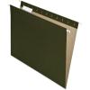 EarthWise by Pendaflex 100% Recycled Hanging Folders, Letter Size, 1/5 Cut, Natural, 25 per Box (74542)(Standard Green)