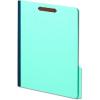 Globe Weis Pendaflex Pressboard Fastener Folders, Letter Size, Light Blue, 2″ Expansion, 1/3 Cut, 25/BX (61542)(Letter)