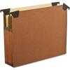 Pendaflex 45422 3 1/2″ Hanging File Pockets with Swing Hooks, 1/5 Tab, Letter, Brown (Box of 5), Red(Letter)