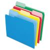 Pendaflex Colored File Folders, 24 Pack, Letter Size (8.5″ x 11″), 3 Tabs, Durable Paper, Assorted Colors: Blue, Green, Red & Yellow, Color-Coding for School, Office & Home Document Organization