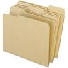 Pendaflex Earthwise 100% Recycled File Folders, 1/3 Cut, Top Tab, Letter Size, Natural, 100 per Box (04342)(Natural)
