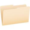 Pendaflex File Folders, Legal Size, Manila, 1/2 Cut, 100/BX (753 1/2)(Legal)