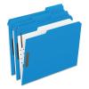 Pendaflex Folders with Embossed Fasteners, 1/3 Cut, Top Tab, Letter, Blue, 50 Per Box,(21301)