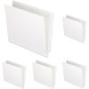 Pendaflex H110DW Reinforced 2-Ply Folders, Straight Cut, End Tab, Letter Size, WE, 100 per Box White(White)