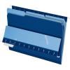 Pendaflex Interior File Folders, 1/3 Cut, Top Tab, Letter Size, Pink, 100 per Box (4210 1/3 PIN)(Navy Blue)