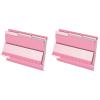 Pendaflex Interior File Folders, 1/3 Cut, Top Tab, Letter Size, Pink, 100 per Box (4210 1/3 PIN)(Pink)