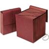 Pendaflex Vertical Reinforced Daily 1-31 /31 Pocket Reinforced Expanding File, Letter Size, 1 Each (14004),Red Fiber(Letter)
