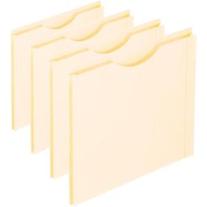 Pendaflex File Jackets With 1-Inch Expansion, Letter Size, Manila, 50 per Box (12100)(Letter (Pack of 4))