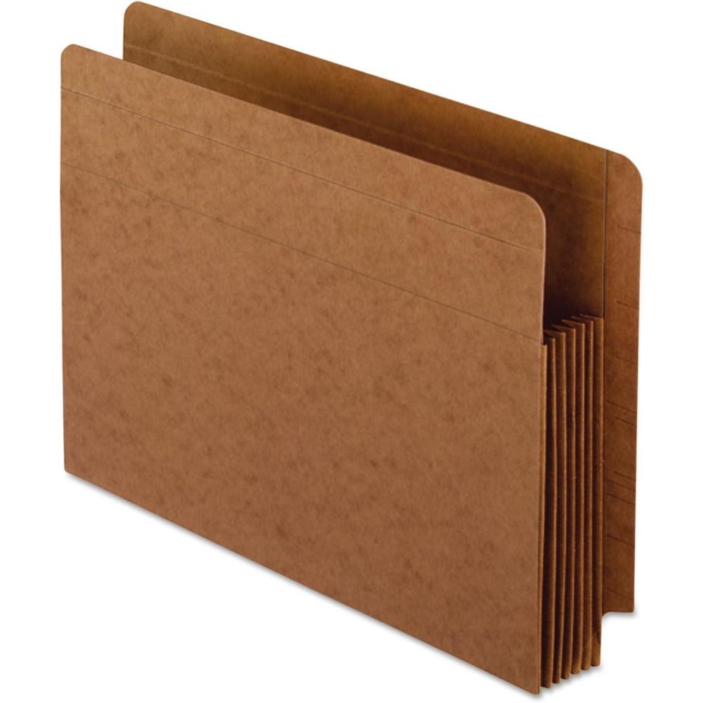 image:imagePendaflex 95363 HeavyDuty End Tab File Pockets Straight Cut 1 Pocket Letter Brown Box of 10 RedLetter