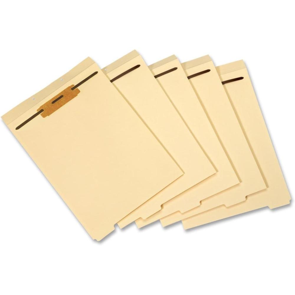 image:imagePendaflex GlobeWeisPendaflex Dividers for Fastener Folders 15 Cut Bottom Tab 2Inch Fastener Letter Size Manila 50 Dividers Per Set 75600