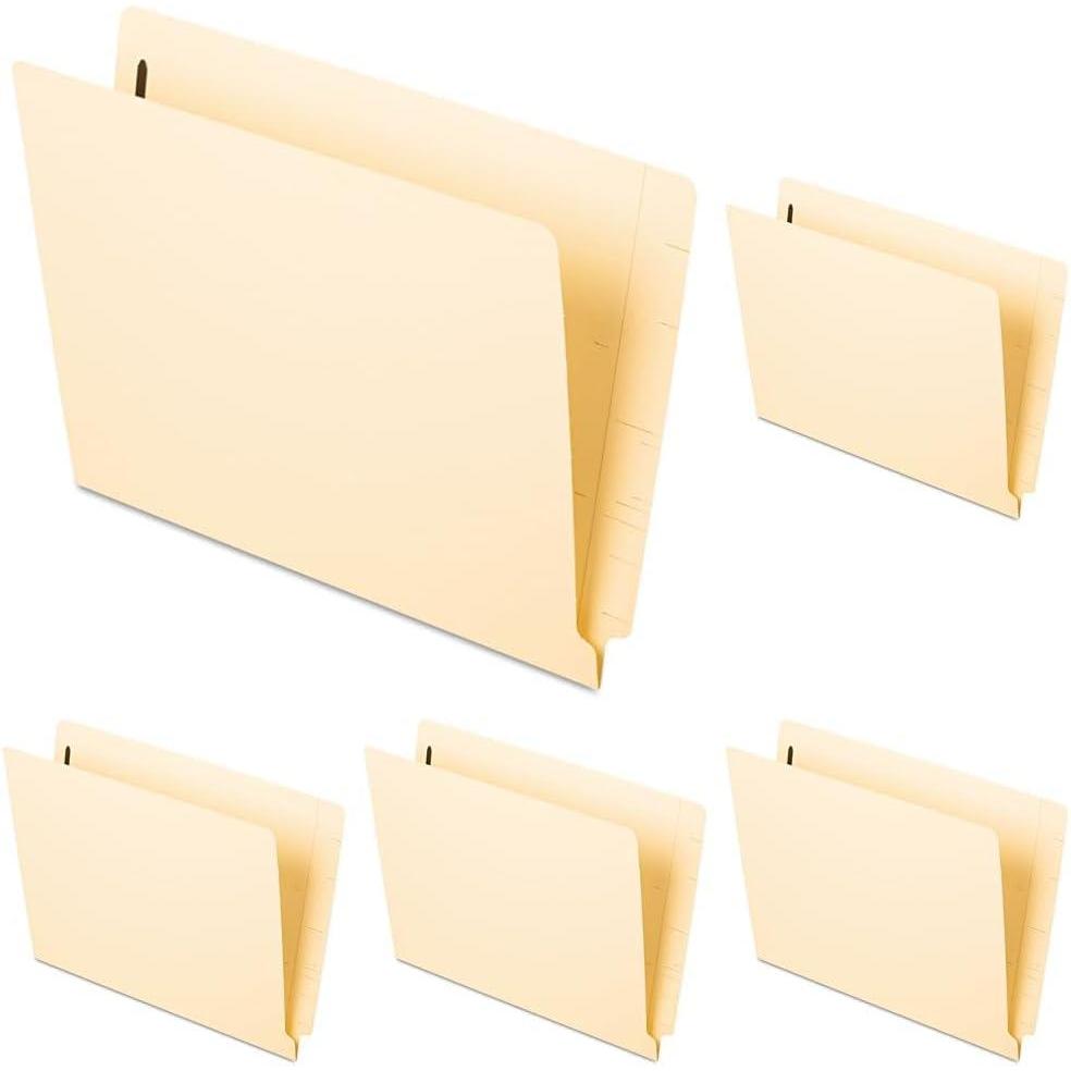 image:imagePendaflex Manila Reinforced EndTab Fastener Folders Letter Size Manila Straight Cut 50BX 13140EELetter Pack of 5
