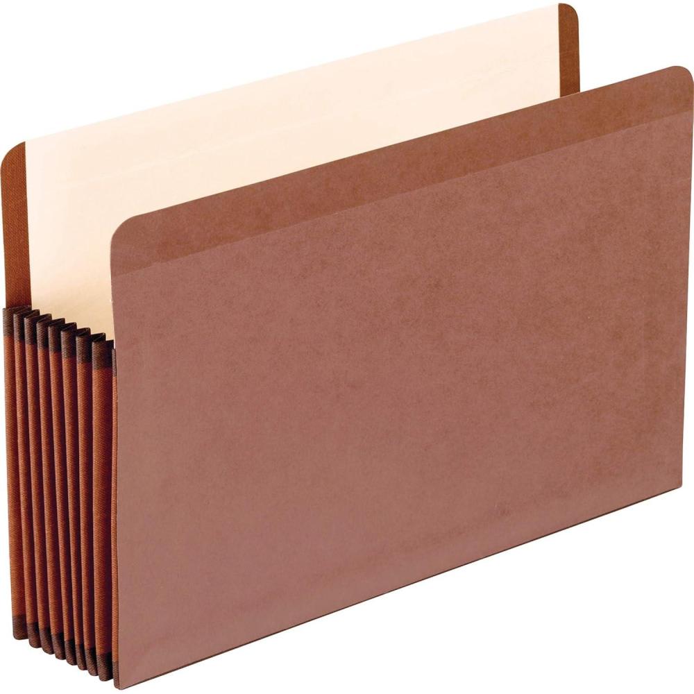 image:imagePendaflex PFX45303 Premium Reinforced 7 Exp Recyc File Pockets Legal 5BoxRedLegal