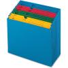 A-Z Desktop Project File, 12 Pockets, Letter Size, Blue