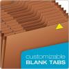 Globe Weis Globe-Weis/Pendaflex Heavy Duty Expanding File, Open Top, 1/3 Cut Tabs, 31 Daily Pockets, Brown, Legal Size (R219DHD)((Pack of 5))