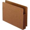 Pendaflex 95363 Heavy-Duty End Tab File Pockets, Straight Cut, 1 Pocket, Letter, Brown (Box of 10), Red(Letter)