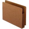 Pendaflex 95363 Heavy-Duty End Tab File Pockets, Straight Cut, 1 Pocket, Letter, Brown (Box of 10), Red(Letter)