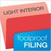 Pendaflex Colored File Folders, Red (PFX152RED), Letter(Letter (Pack of 5))