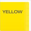 Pendaflex Colour End Tab Folders, Full Tab, Letter Size, Yellow, 100 per Box (H110DY)