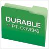 Pendaflex Double Stuff File Folders, Letter Size, Assorted Color, 1/3 Cut, 50/BX (54460EE)