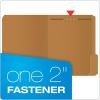 Pendaflex Kraft Fastener Folders, Letter Size, 1 Fastener, 1/3 Cut, 50/BX (FK211)(Letter (Pack of 5))