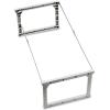Pendaflex Letter/Legal Plastic snap-Together Hanging Folder Frame, 24-27 Inch Long, 1/Box (04441), Silver(Letter)