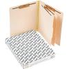 Pendaflex Manila End Tab Classification Folders, 2 Dividers, Letter Size, Manila, 10/BX (13175), Beige(Letter)