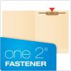 Pendaflex Manila Reinforced End-Tab Fastener Folders, Letter Size, Manila, Straight Cut, 50/BX (13140EE)(Letter (Pack of 5))