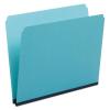 Pendaflex Pressboard Expansion File Folders, Letter Size, Blue, Straight Cut, 25/BX (9200EE) (9200)