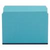 Pendaflex Pressboard Expansion File Folders, Letter Size, Blue, Straight Cut, 25/BX (9200EE) (9200)