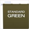 Pendaflex Ready-Tab Reinforced Hanging File Folders, Letter Size, Standard Green, 3 Tab 25/BX (42620)(Letter (Pack of 10))