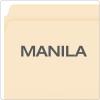 Pendaflex Reinforced-Top File Folders, Letter Size, Manila, Straight Cut, 100/BX (R752)(Letter)