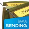 Pendaflex SureHook Reinforced Extra Capacity Hanging Folders, Legal Size, Standard Green, 1/5 Cut, 20/BX (6153×2)(20 Count (Pack of 4))