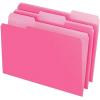 Pendaflex Two-Tone Color File Folders, Legal Size, Pink, 1/3 Cut, 100/BX (153 PIN)(Pack of 100)
