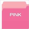 Pendaflex Two-Tone Color File Folders, Legal Size, Pink, 1/3 Cut, 100/BX (153 PIN)(Pack of 100)