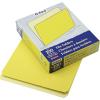 Pendaflex Two-Tone Color File Folders, Letter Size, Yellow, Straight Cut, 100/BX (152 YEL)(Letter)