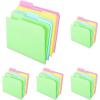 Ampad Pendaflex C2113PASR Pastel Color File Folders, 1/3 Cut Top Tab, Letter, Assorted (Box of 100)(Box of 100 (Pack of 5))