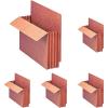 Pendaflex Heavy Duty End Tab File Pockets, Letter Size, Redrope, 3.5″ Expansion, 10/BX (95343)(Letter (Pack of 5))
