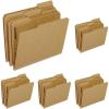 Pendaflex Kraft Fastener Folders, Letter Size, 1 Fastener, 1/3 Cut, 50/BX (FK211)(Letter (Pack of 5))