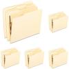 Pendaflex M13U1 Folders with One Bonded Fastener, 1/3 Cut Top Tab, Letter, Manila (Box of 50)(Letter (Pack of 5))