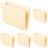 Pendaflex Manila Reinforced End-Tab Fastener Folders, Letter Size, Manila, Straight Cut, 50/BX (13140EE)(Letter (Pack of 5))
