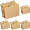 Pendaflex RK15213 Two-Ply Dark Kraft File Folders, 1/3 Cut Top Tab, Letter, Brown (Box of 100)(Letter (Pack of 5))