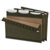 Pendaflex Ready-Tab Reinforced Hanging File Folders, Letter Size, Standard Green, 3 Tab 25/BX (42620)(Letter)